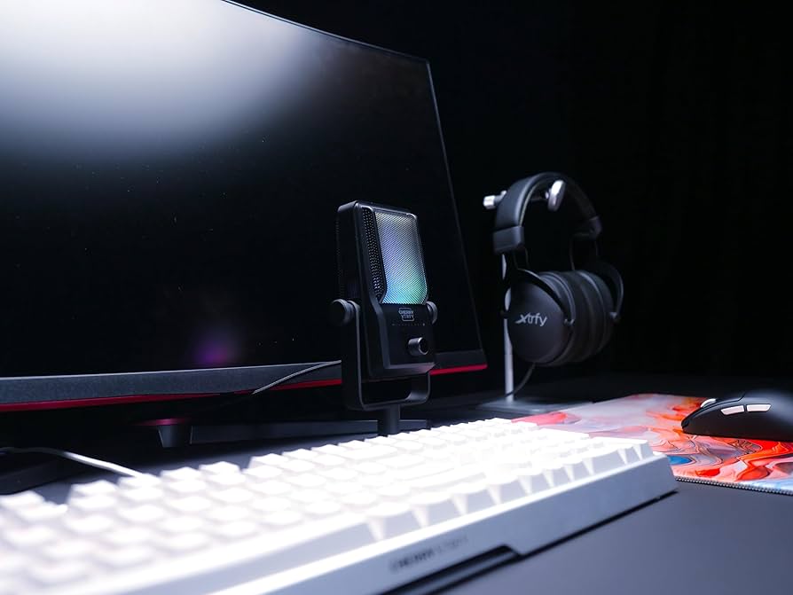 Amazon.com: Cherry XTRFY NGALE R, Premium USB Microphone for