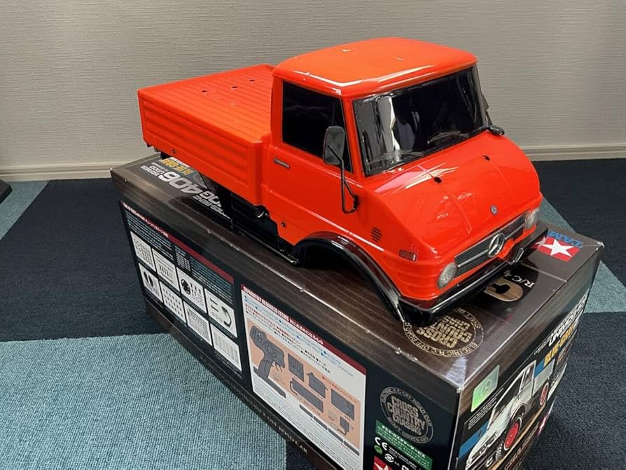 Amazon | 組立済 塗装済み 1/10 タミヤ ベンツ ウニモグ406