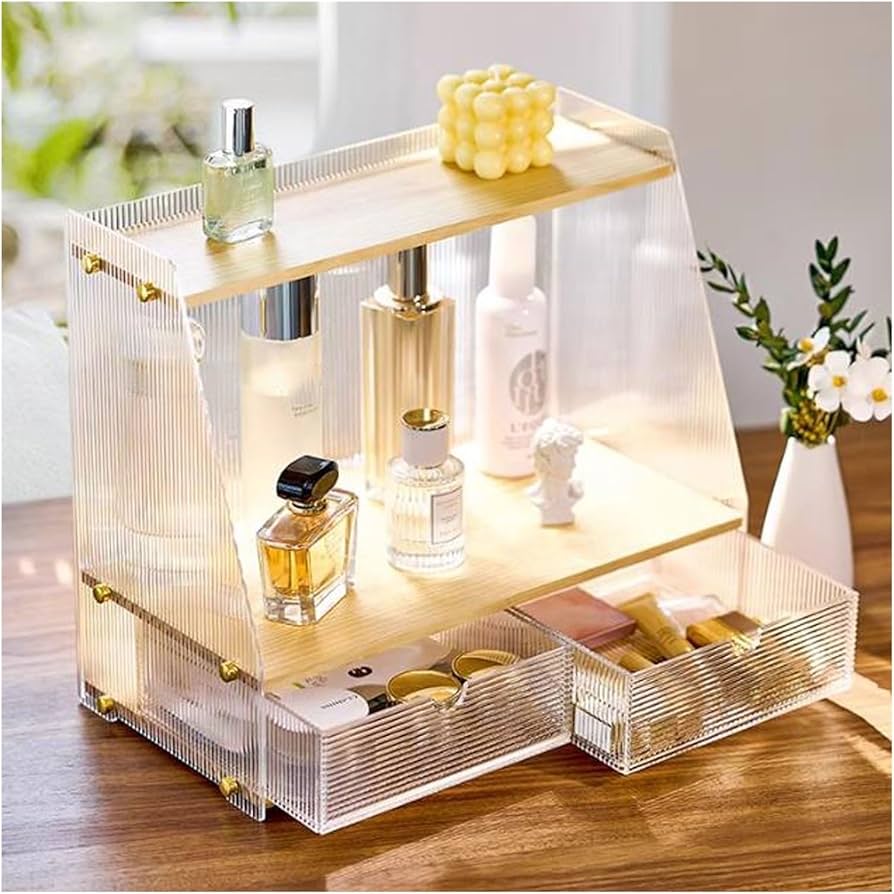 Amazon.co.jp: メイクアップオーガナイザー アクリルクリアメイク