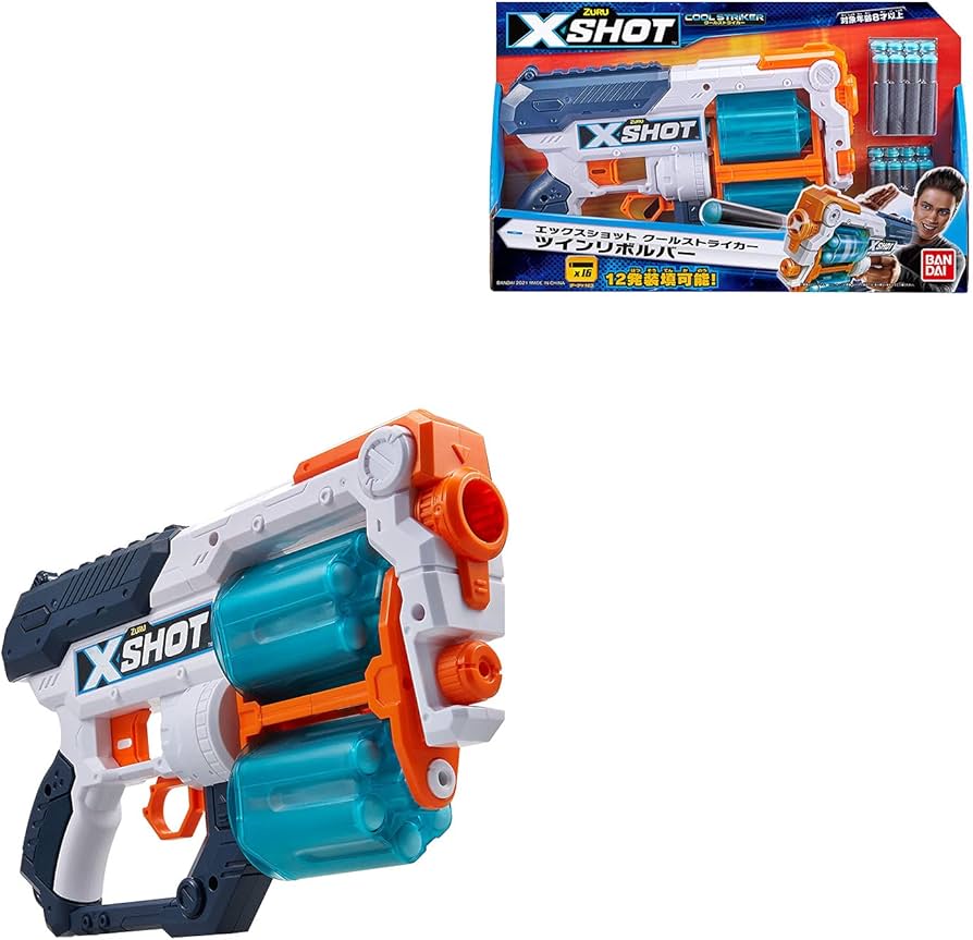 Amazon.co.jp: X-SHOT エックスショット クールストライカー ツイン