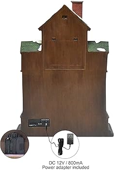 Amazon.co.jp: MOMENTS IN TIME 17インチ クリスマス鳩時計