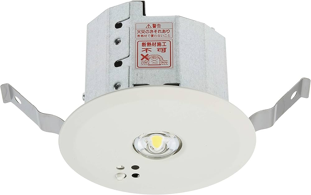 Amazon.co.jp: パナソニック(Panasonic) LED非常用照明器具 埋込φ100