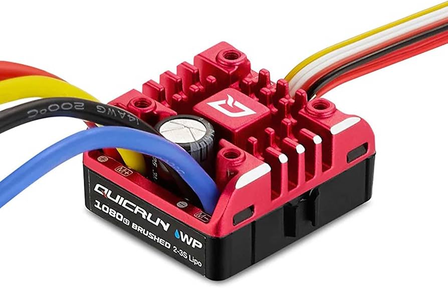 Amazon | HOBBYWING QUICRUN WP 1080 G2 つや消し2-3s ESC
