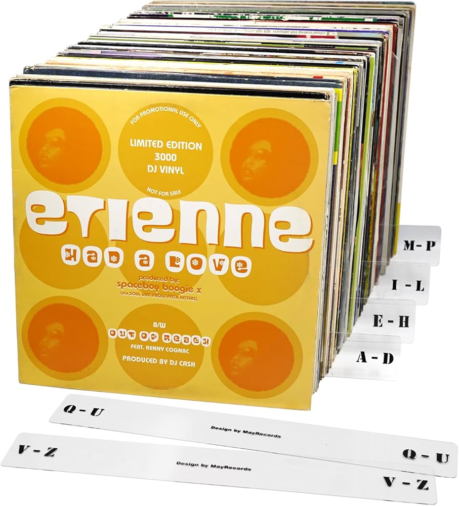 Amazon | 仕切カード インデックスカード A~Z レコード LP 仕切り