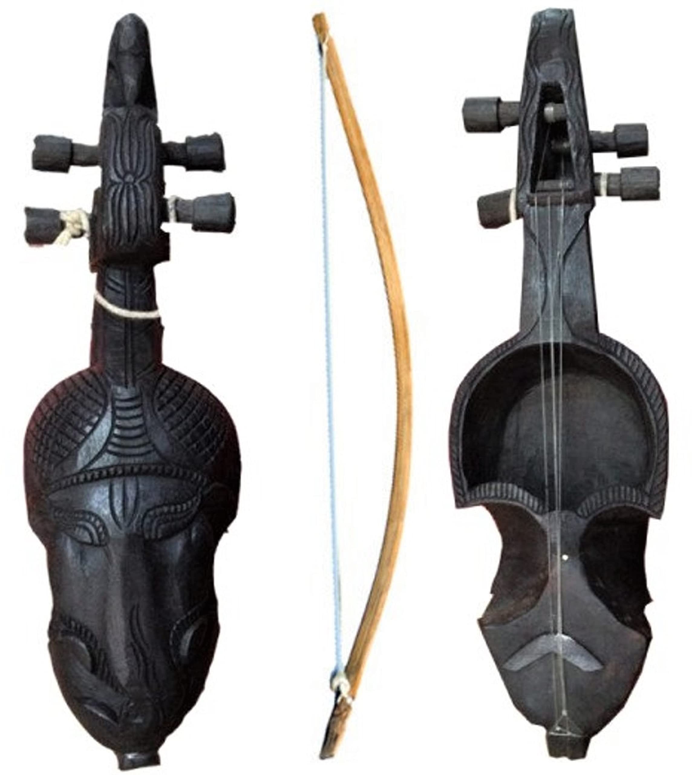 Amazon | Sarangi 伝統的なネパール民族楽器 バイオリン ゲイン