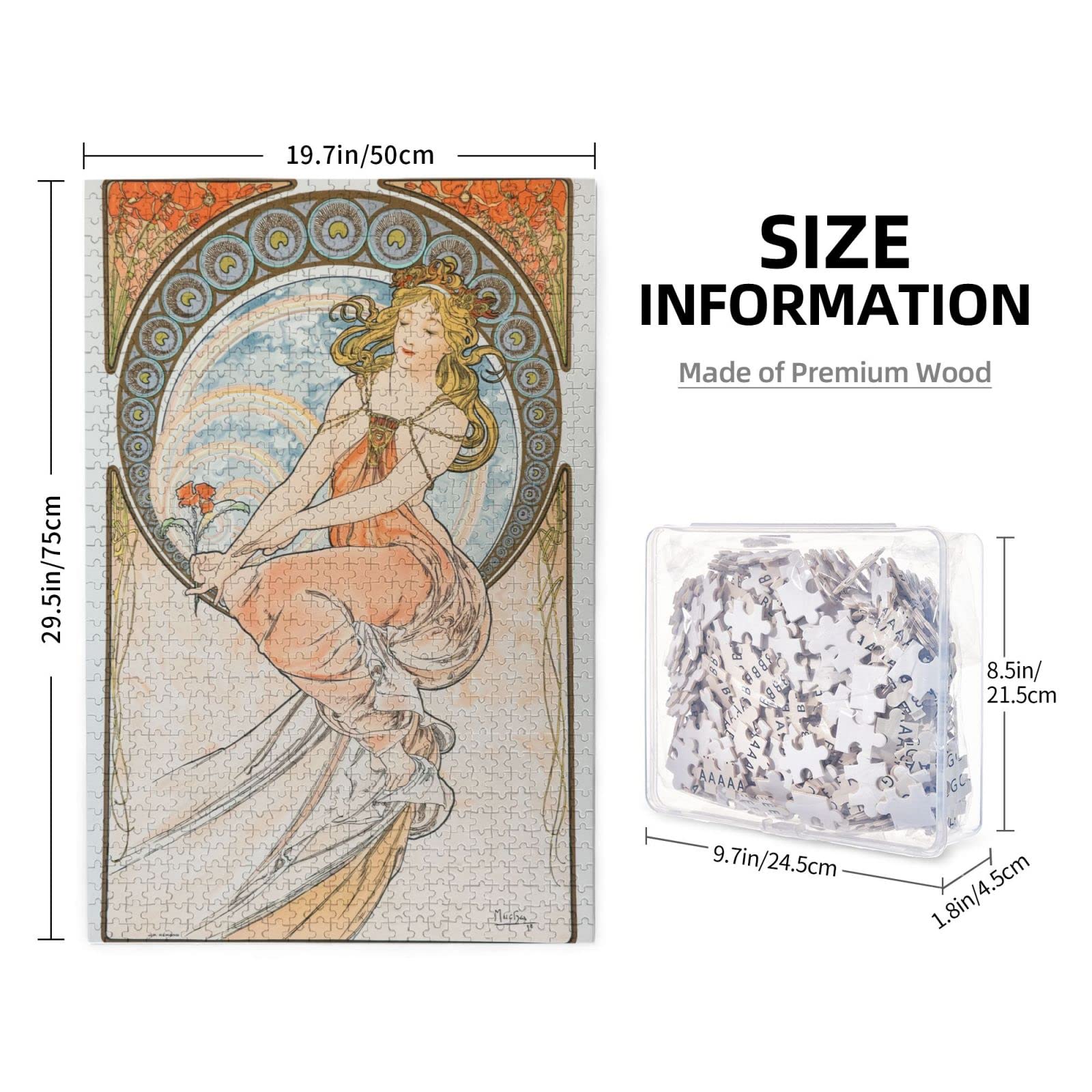 アルフォンス・ミュシャ 4つの星 2014ピース ジグソーパズル 新品