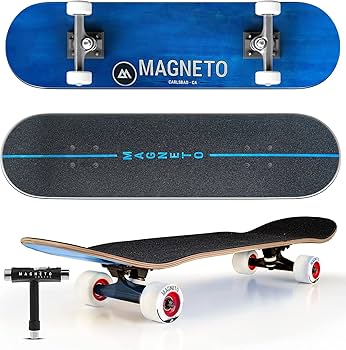 Amazon.com : Magneto Complete Cruiser Skateboard - All-Terrain