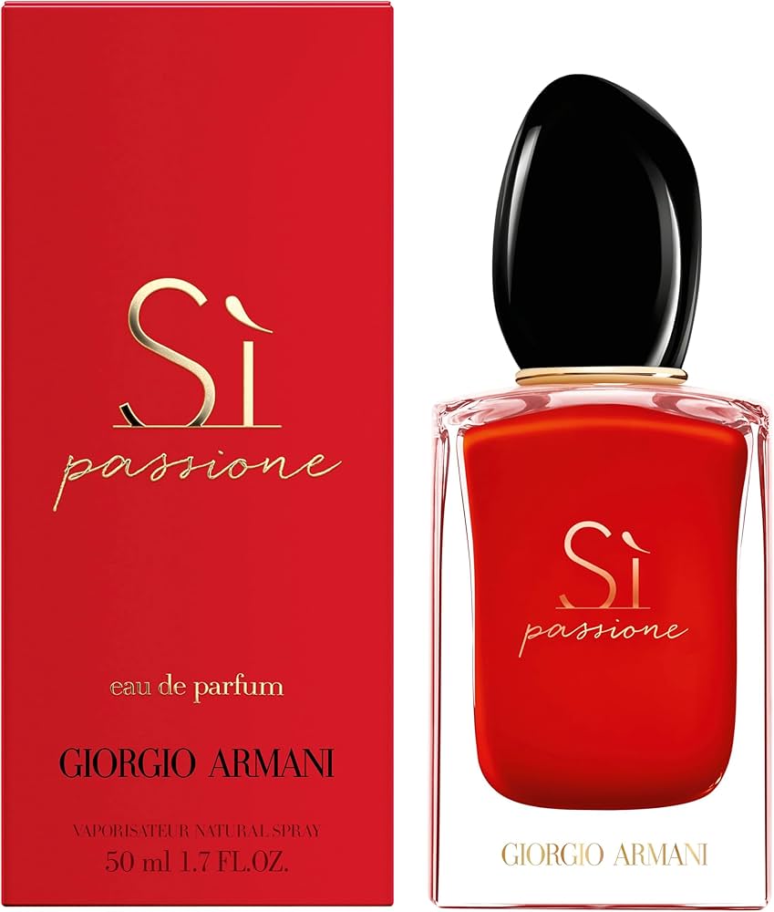 Amazon | ジョルジオアルマーニ Si Passione Eau De Parfum Spray 50ml