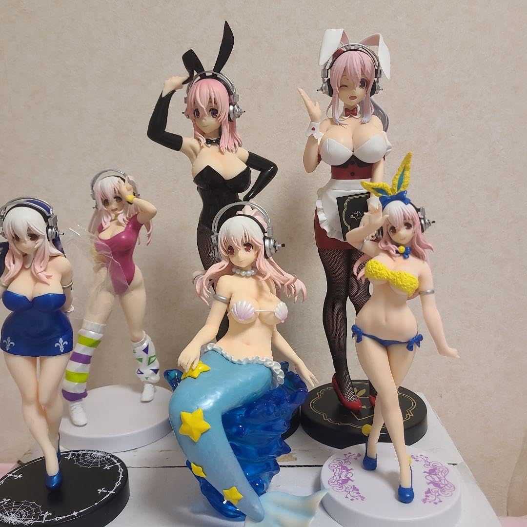 Amazon | すーぱーそに子 セクシーフィギュア プライズ 6個 まとめ売り