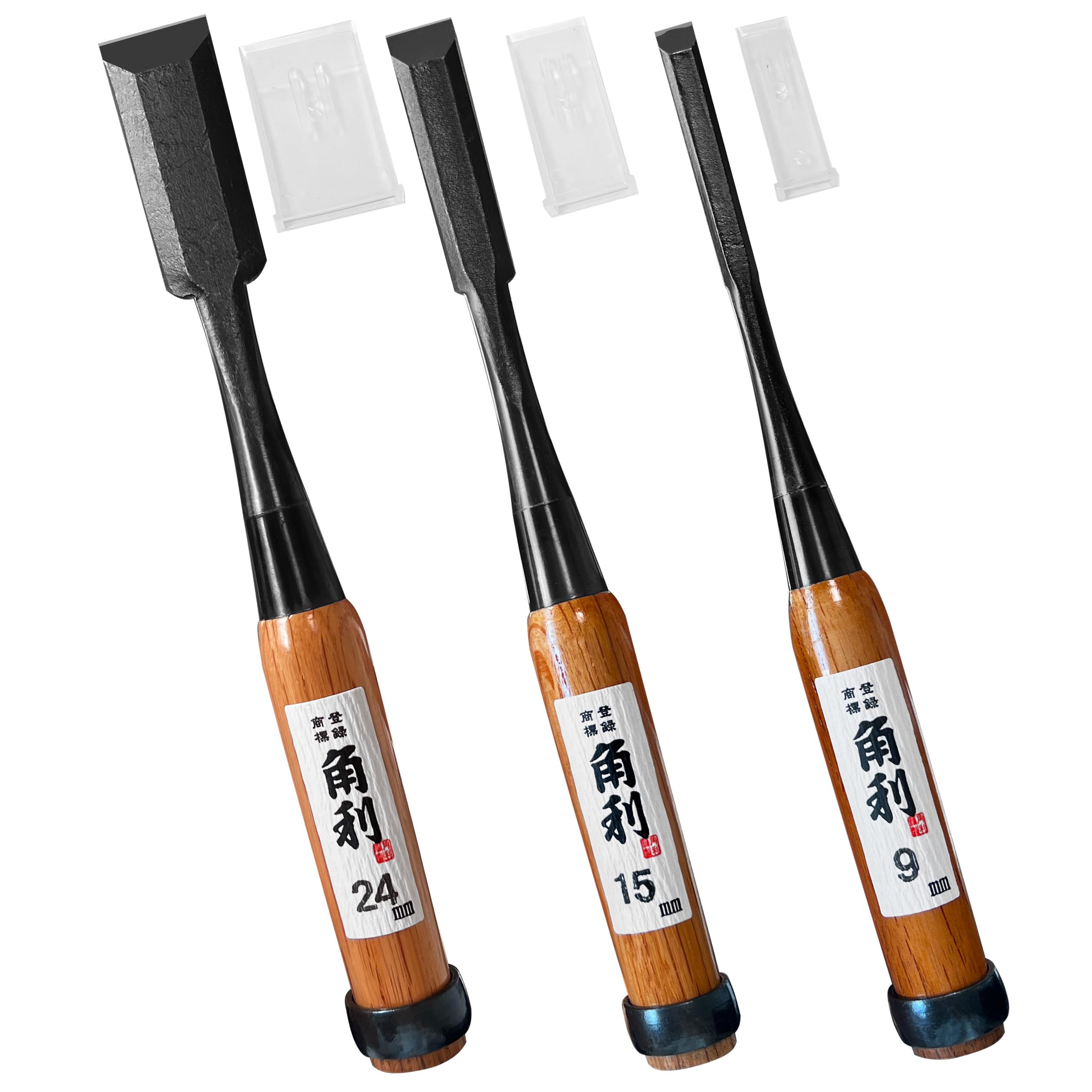 Amazon | KAKURI 国産木ノミセット 【ロングハンドル】3点 木工用 日本