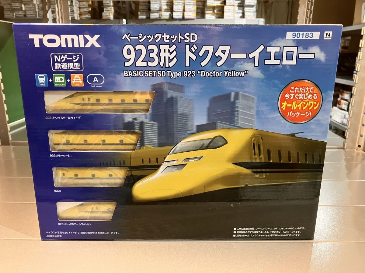 Amazon.co.jp: TOMIX Nゲージ 90183 ベーシックセットSD 923形ドクター