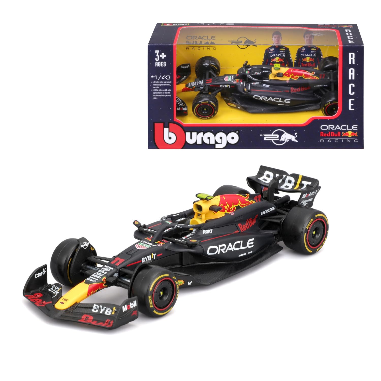 Amazon.com: Bburago - Red Bull Racing RB20 Sergio Perez #11 2024