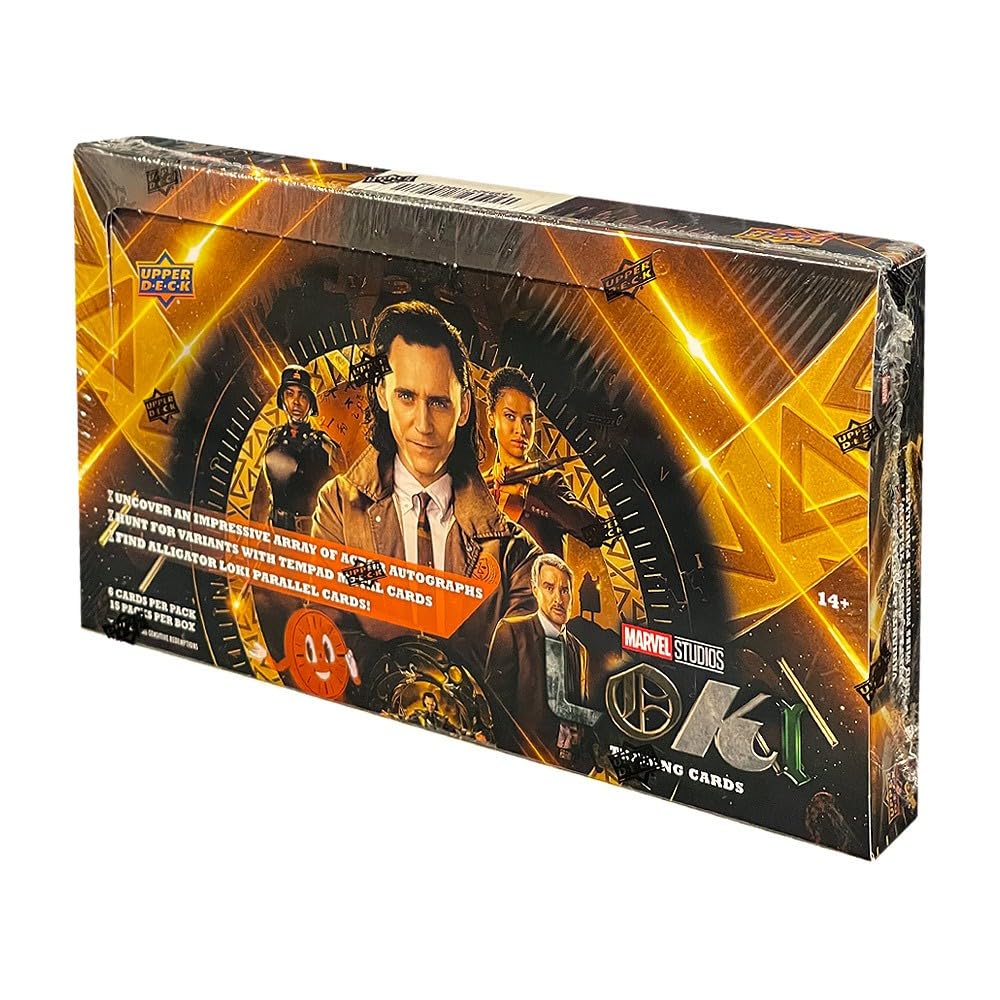 Amazon.com: 2023 Upper Deck Marvel Loki Season 1 Hobby Box
