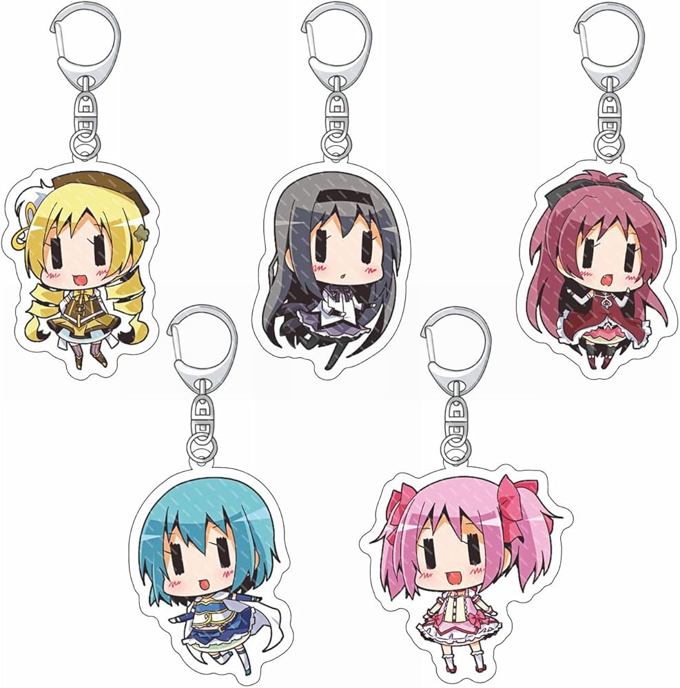Amazon.co.jp: [GERRIT] まどマギ キーホルダー 魔法少女 まどか