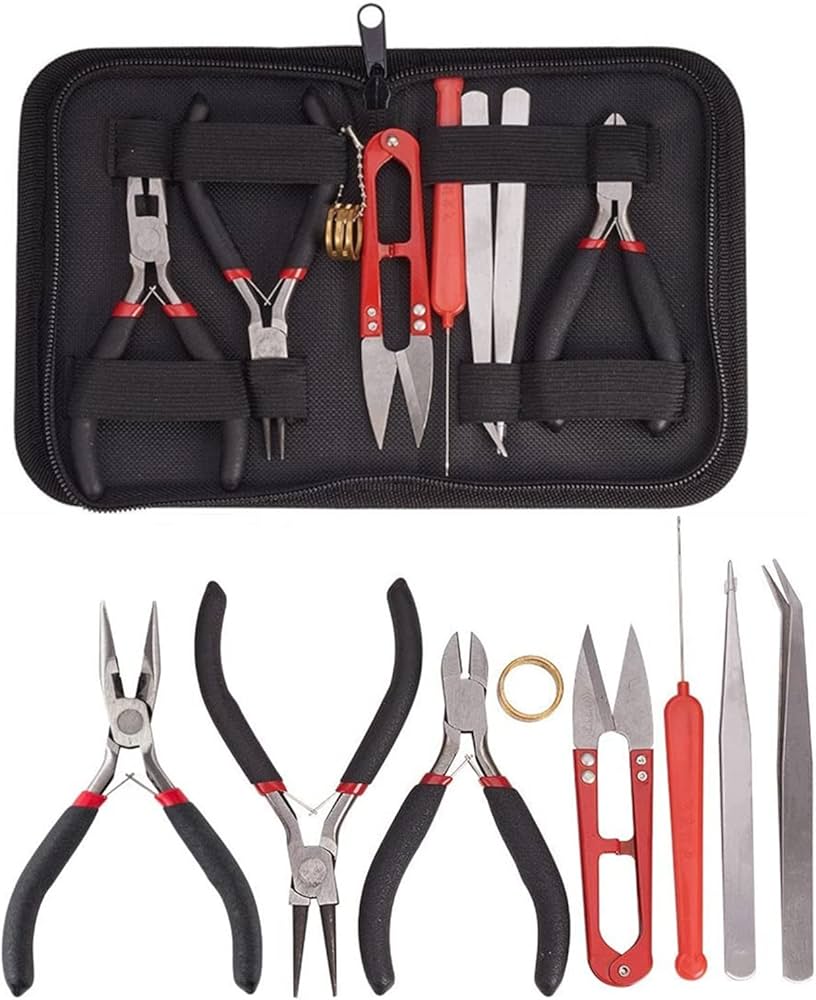 Amazon | YFFSFDC 手芸ツール アクセサリー工具セット 8点セット 手芸