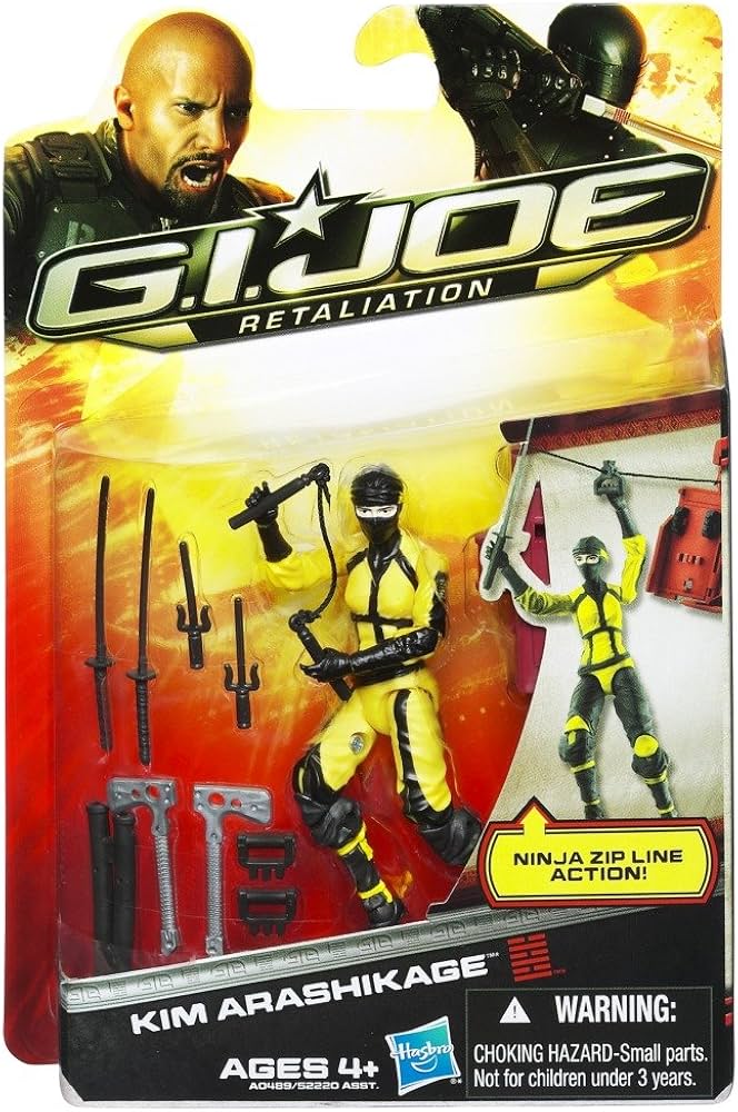 Amazon.com: G.I. Joe Retaliation Kim Arashikage Figure 3.75 Inch