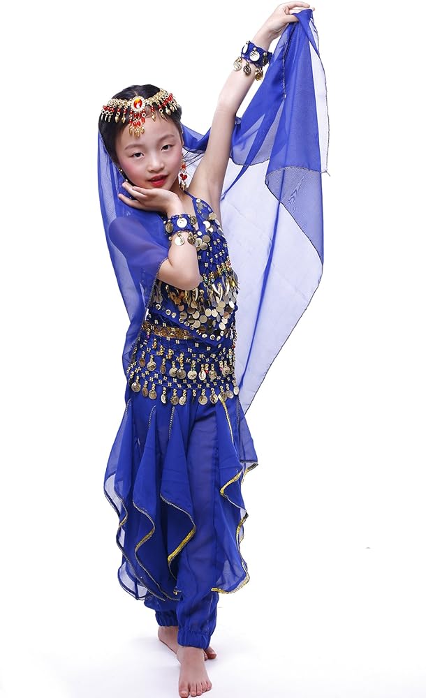 Amazon.com: Astage Girls Oriental Belly Dance Sets Costumes All