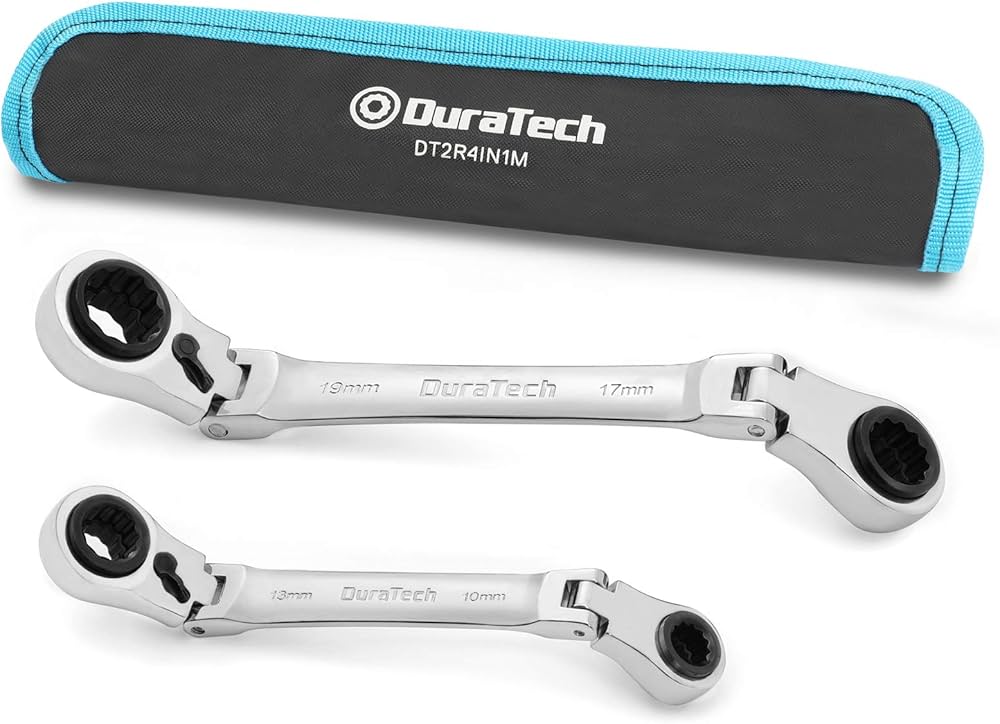 Amazon | DURATECH ラチェットメガネレンチ フレックスラチェット