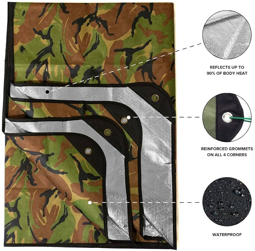 Amazon.co.jp: Arcturus 断熱タープ 再利用可能 高耐久 保温