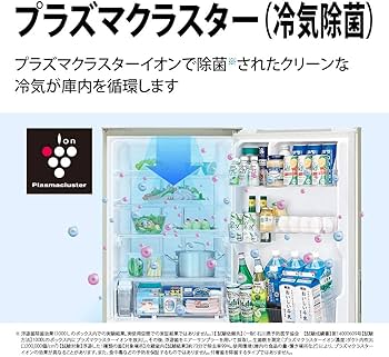Amazon.co.jp: シャープ SHARP プラズマクラスター冷蔵庫(幅60.0cm