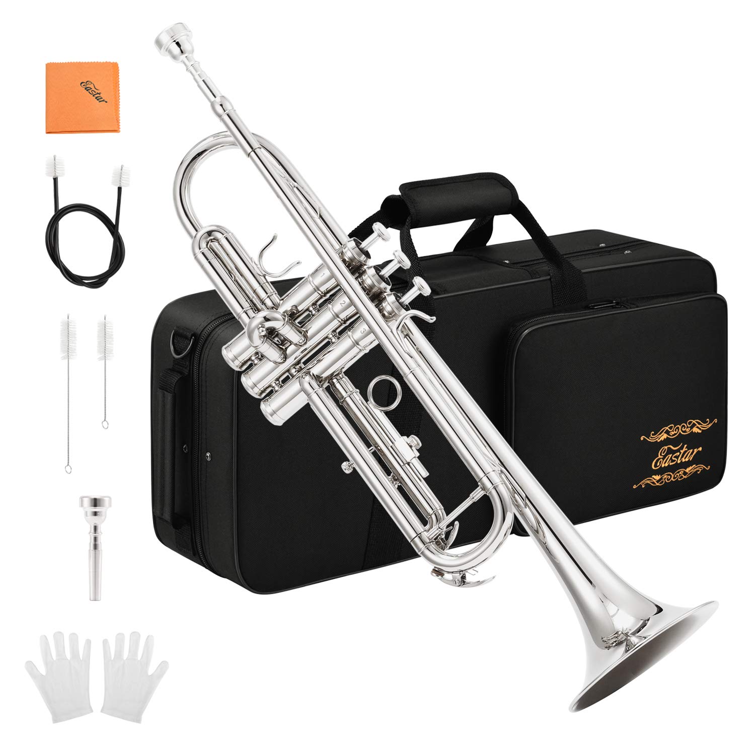 Amazon.com: Eastar Bb Standard Trumpet Set for Beginner, Brass