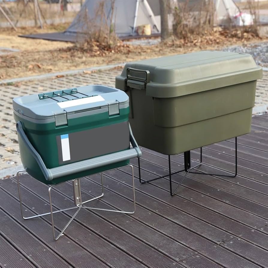 Amazon.co.jp: クーラースタンド 折り畳み式 クーラーボックス