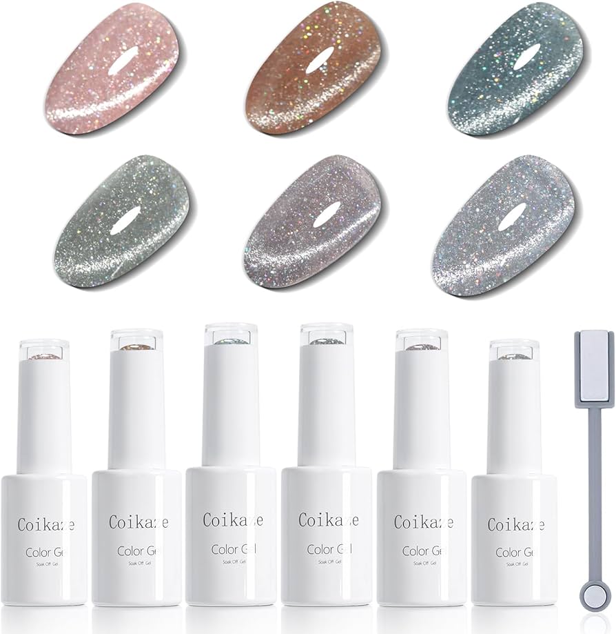 Amazon | マグネットジェル Coikaze フラッシュマグネットネイル