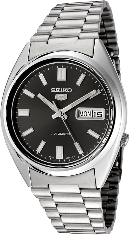 Amazon.com: Seiko 5 AUTO 30M Stainless Steel : Clothing, Shoes