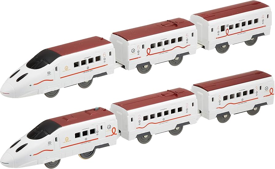 Amazon.co.jp: プラレール いっぱいつなごう新800系新幹線6両編成