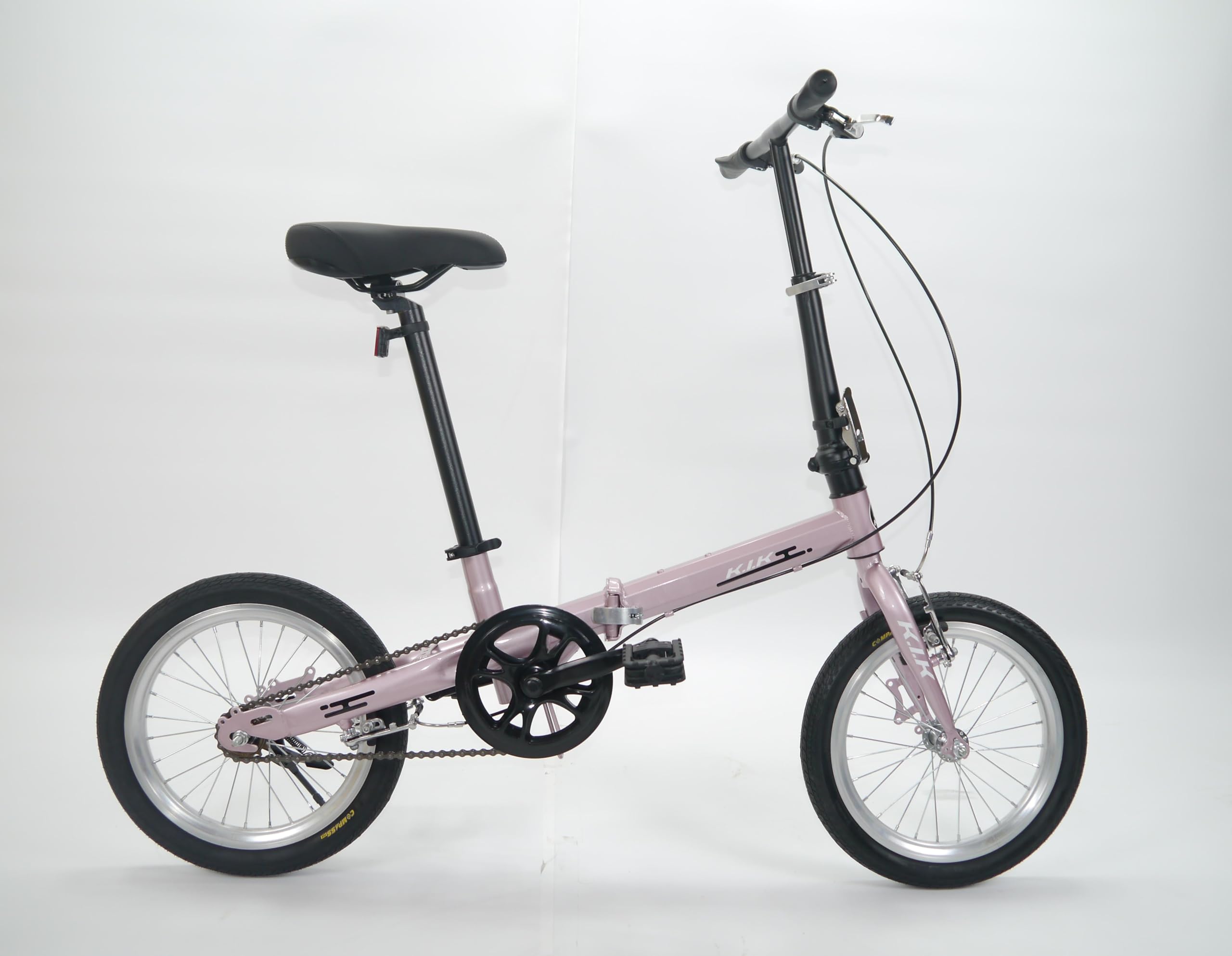 Amazon | 【16インチ】ピンク 超レア品 ミニベロ 折りたたみ自転車