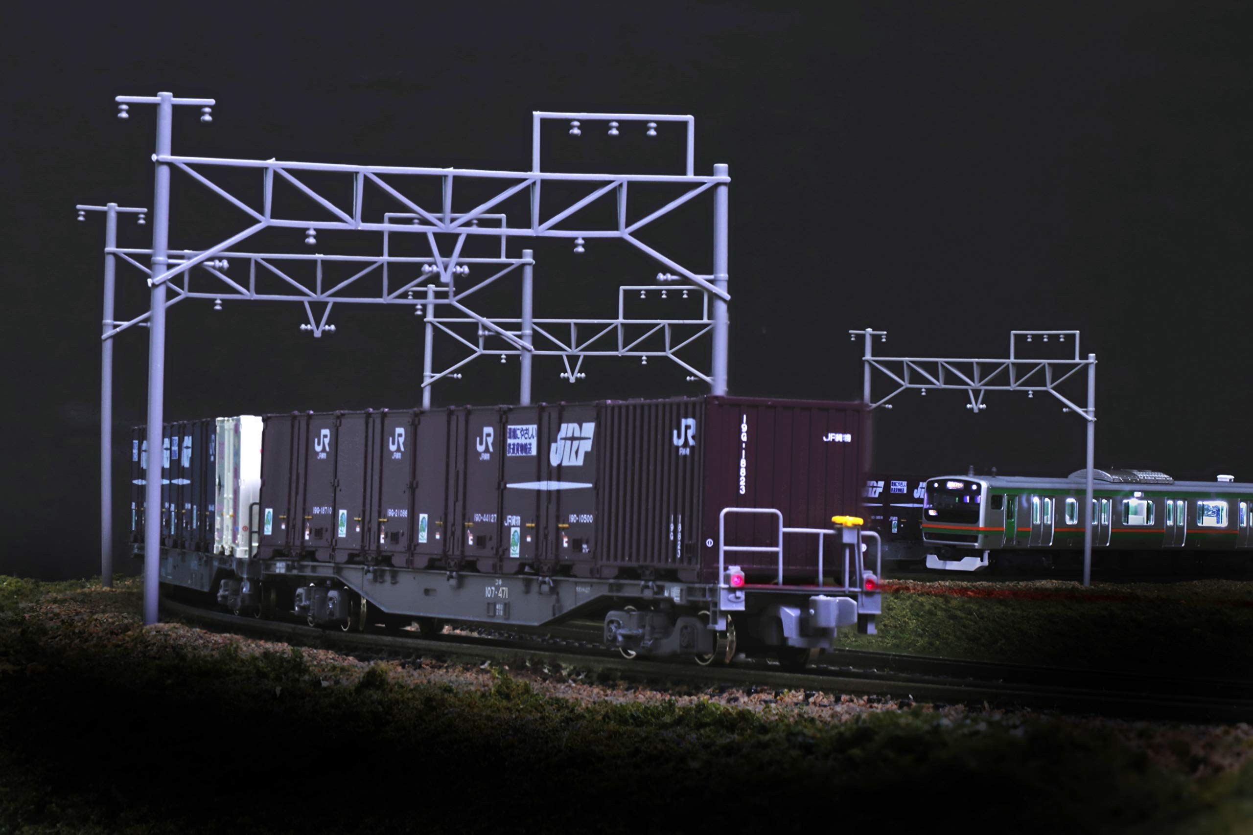 Amazon | KATO Nゲージ コキ106+107 コンテナ無積載 10両セット 10