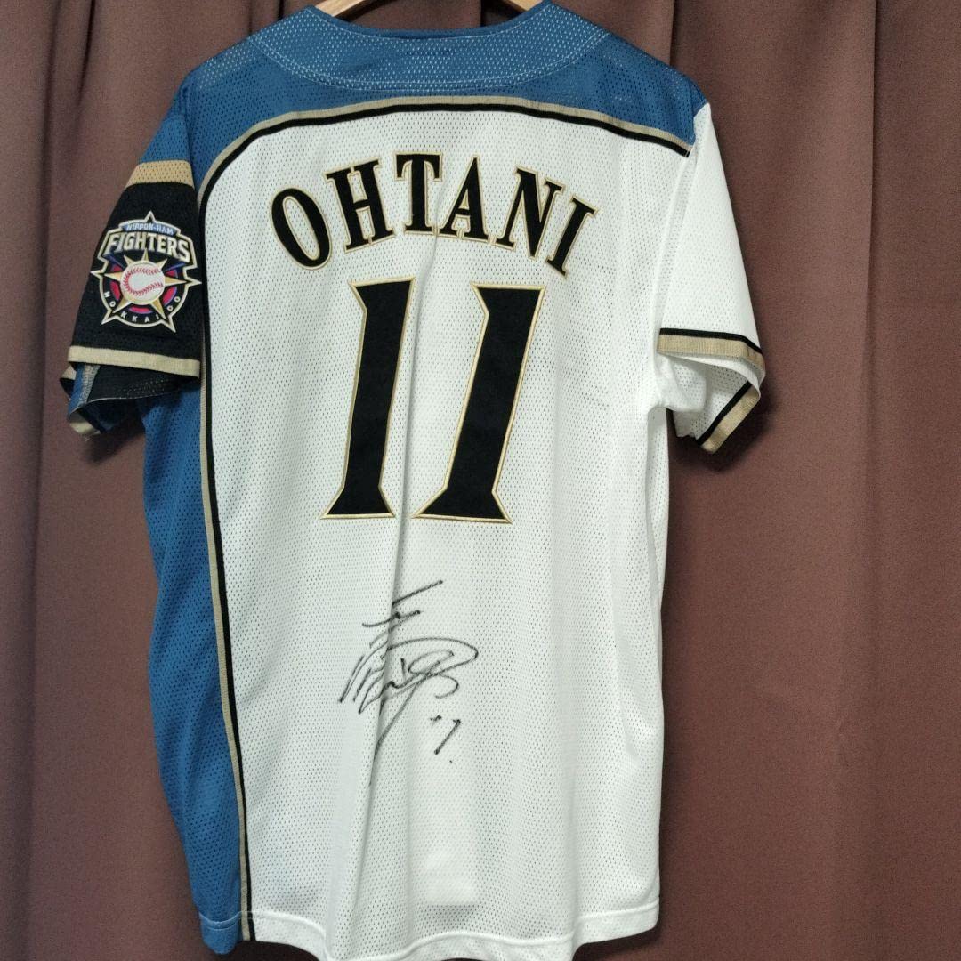 Amazon.co.jp: 大谷翔平 直筆サイン ユニフォーム 日本ハム Lサイズ
