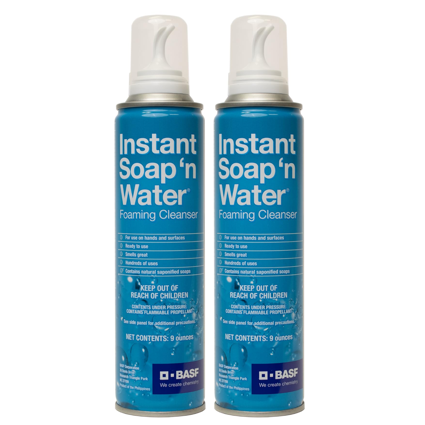Amazon.com : BASF Instant Soap 'n Water, Foaming Hand Cleanser