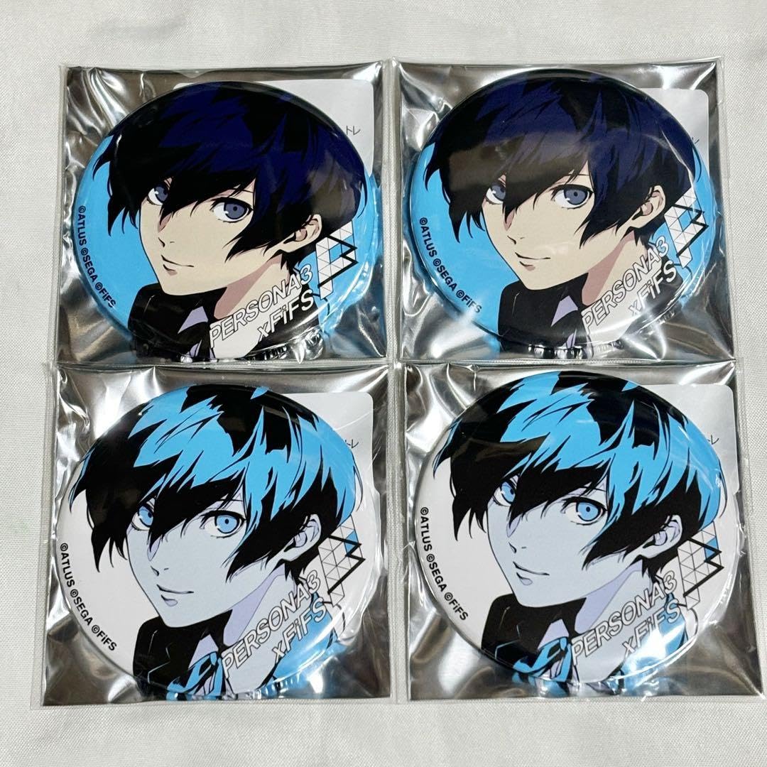 ペルソナ3 劇場版 缶バッジ 結城理 アイギス 劇場版 ペルソナ3 缶