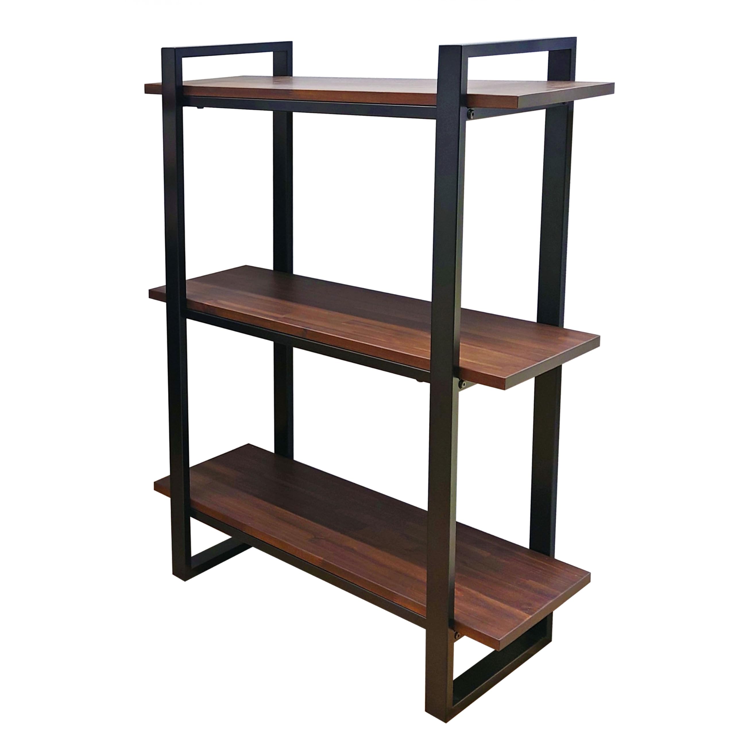 Amazon｜アイアンシェルフ HIGH 3段 幅80cm×奥行35cm×高さ