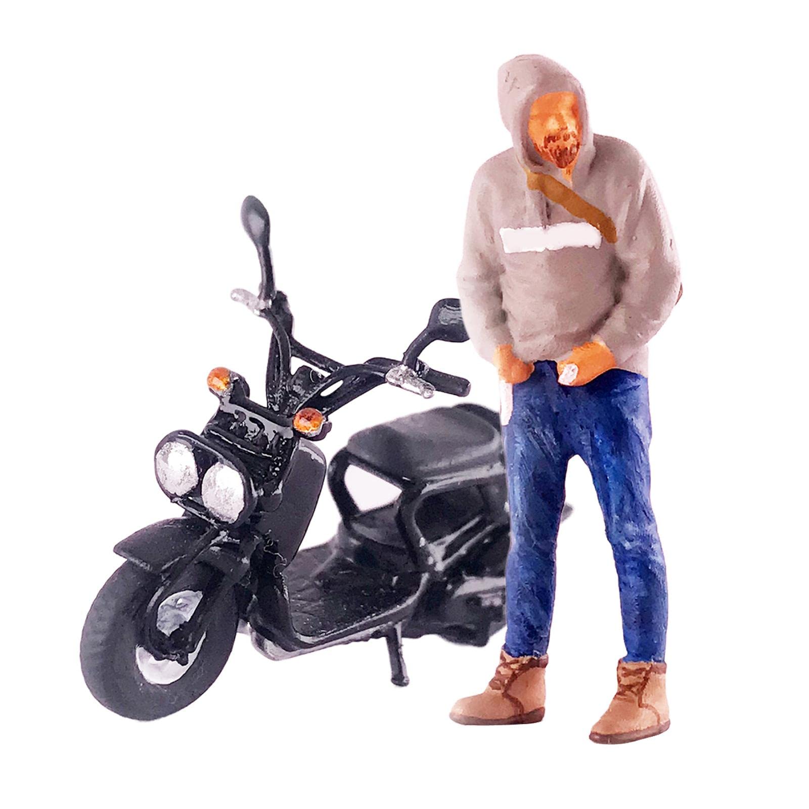 秋風セール！ジオラマフランス戦線での英軍車両とバイクフィギュア