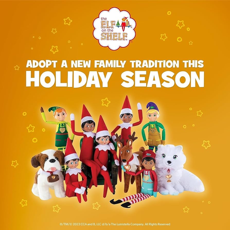 Amazon.com: Elf on The Shelf: A Christmas Tradition (Blue-Eyed