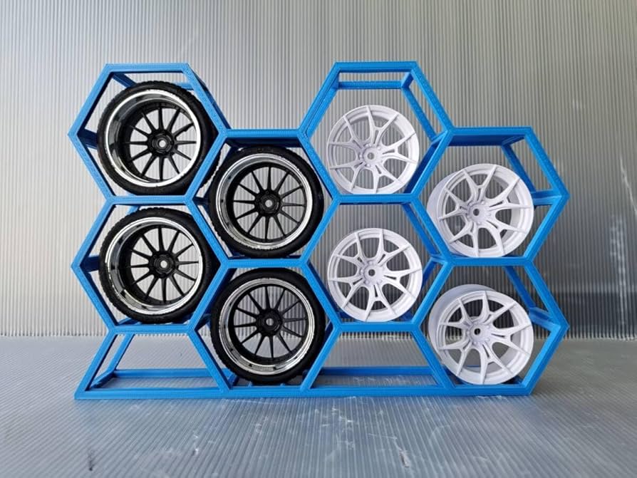 Amazon.co.jp: ホイールスタンド 1/10 ラジコン用 タイヤラック