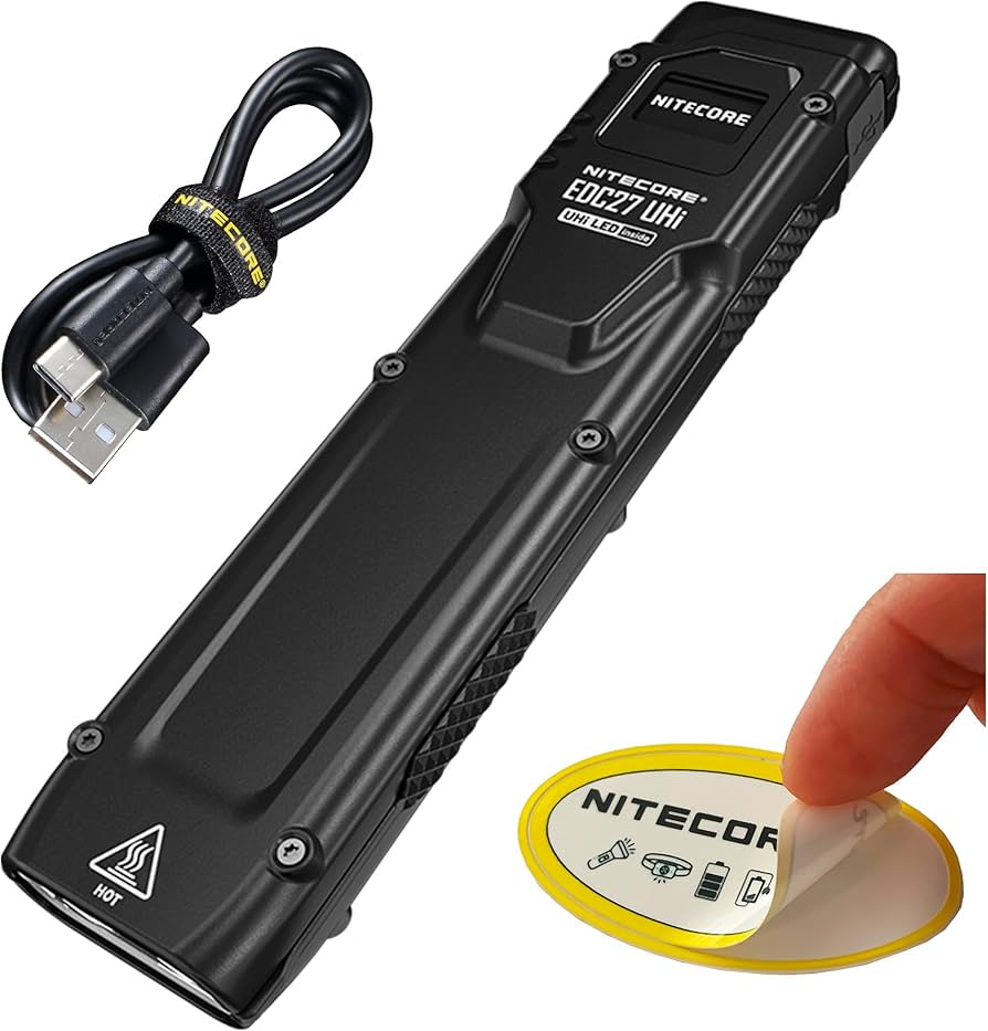 Amazon.co.jp: Nitecore EDC27 UHi フラット EDC 懐中電灯 3100