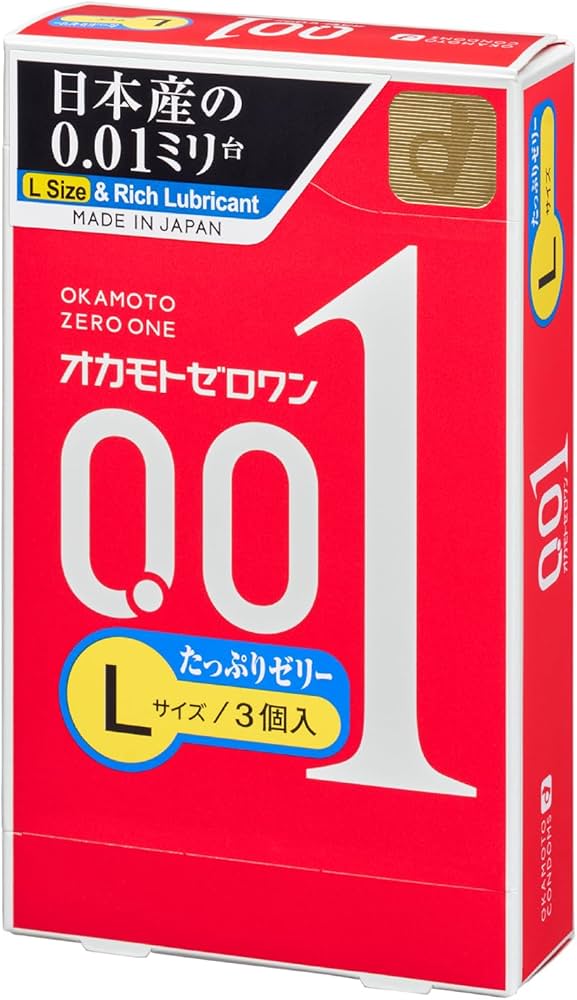 Amazon.co.jp: オカモトコンドームズ オカモト ゼロワン 0.01ミリ L
