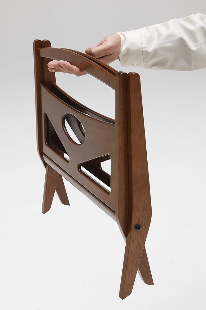 Amazon.co.jp: 【カリモク60】 マガジンラック 雑誌収納 木製 ミッド