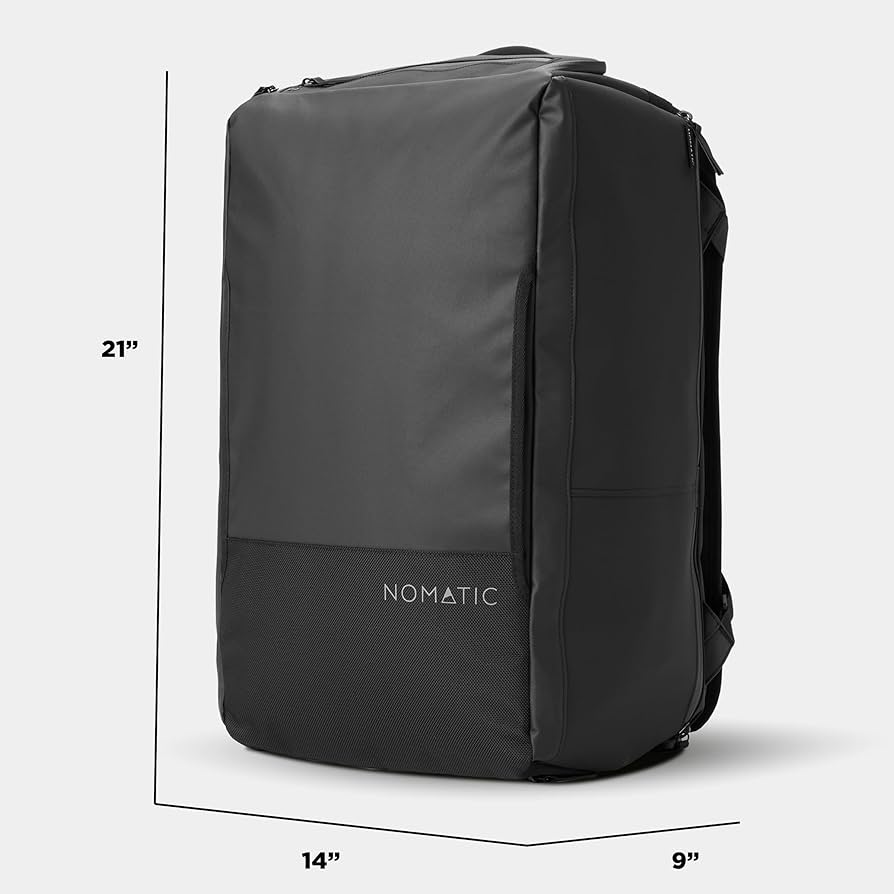 Amazon.co.jp: NOMATIC 40L Travel Bag V2 トラベルバッグ TRBG40-BLK
