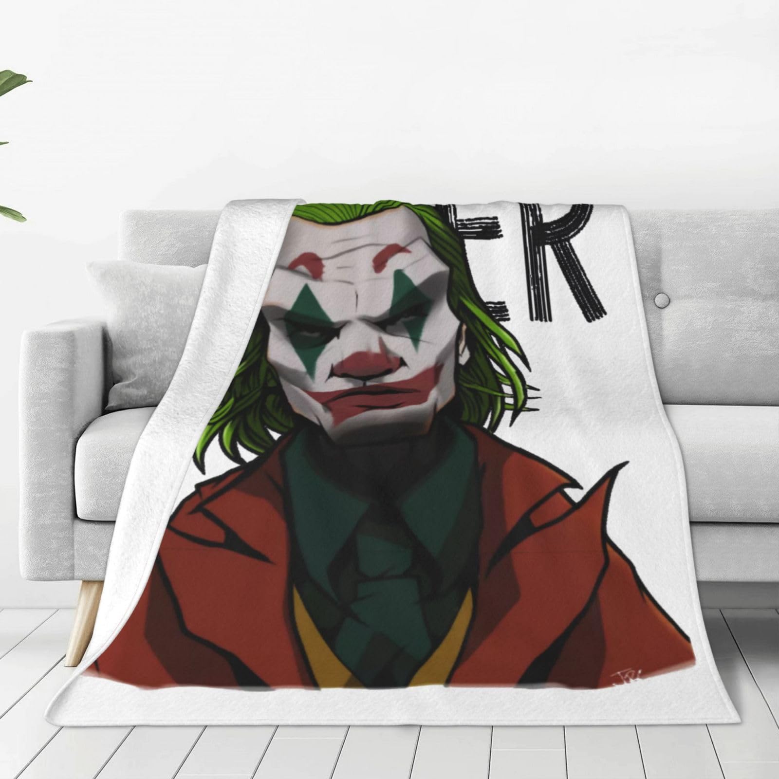 Amazon｜毛布 暖かい ジョーカー Joker ブランケット 100X125cm 大判