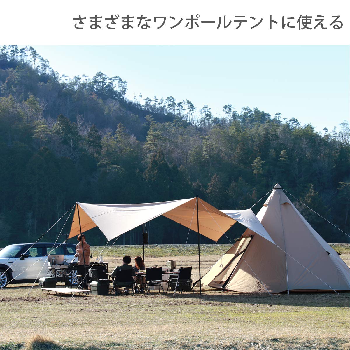 Amazon | DOD(ディーオーディー) トンガリハット ワンポールテン