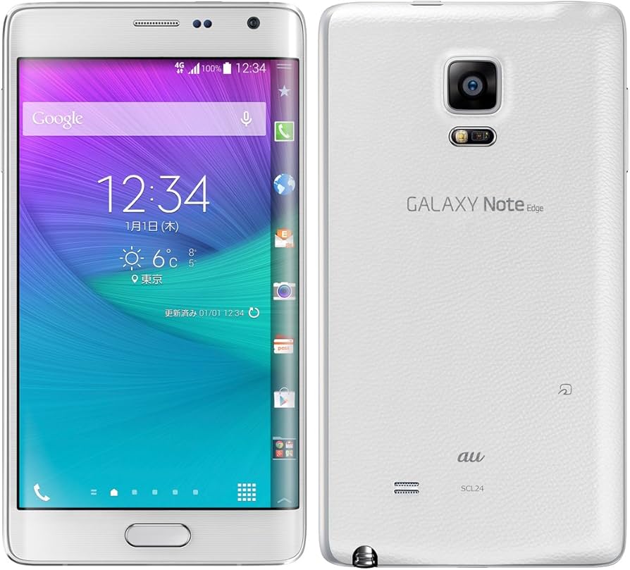 Amazon | Samsung GALAXY Note Edge SCL24 ホワイト 白ロム
