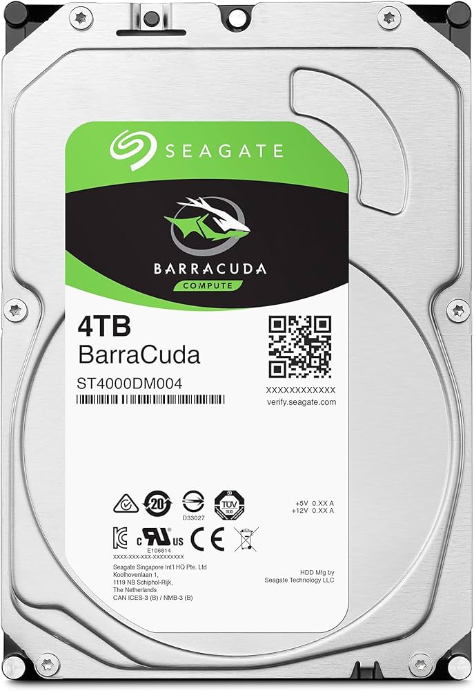 Amazon.com: Seagate Barracuda 4 TB Internal Hard Drive HDD – 3.5