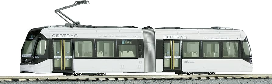 Amazon | KATO Nゲージ 富山市内電車環状線9001 セントラム 白 14-802