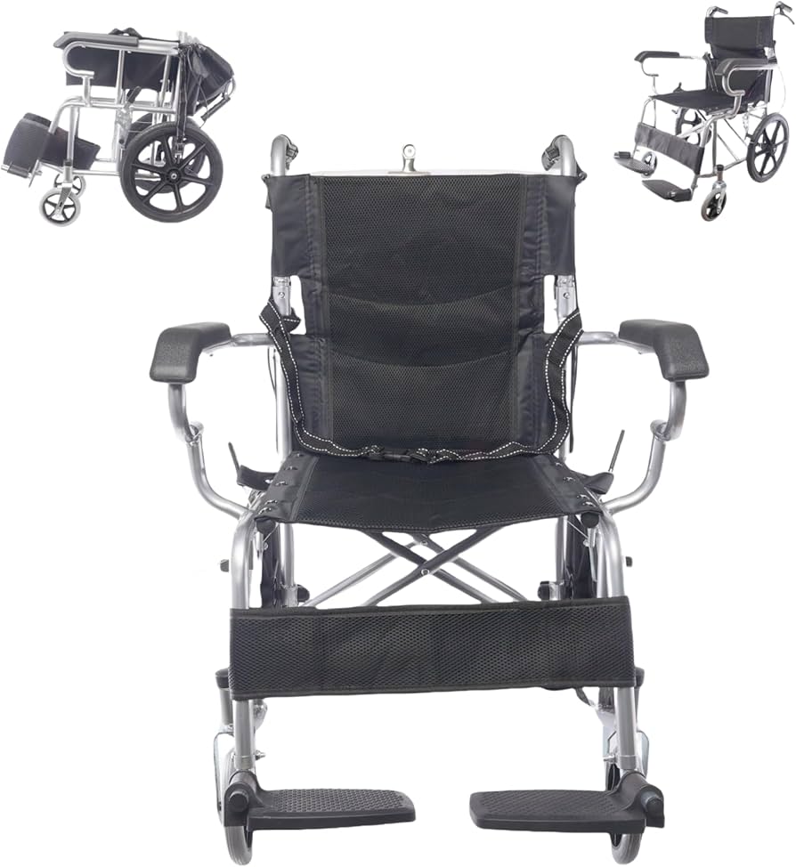 Amazon | 介助型車椅子 折りたたみ 車いす 自走式 折りたたみ 車椅子