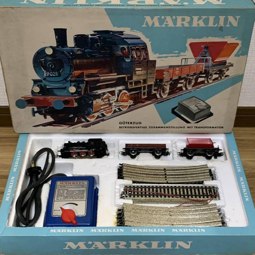 ☆レトロ希少☆ Märklin HO M2900 蒸気機関車セット 変圧器付 ☆レトロ
