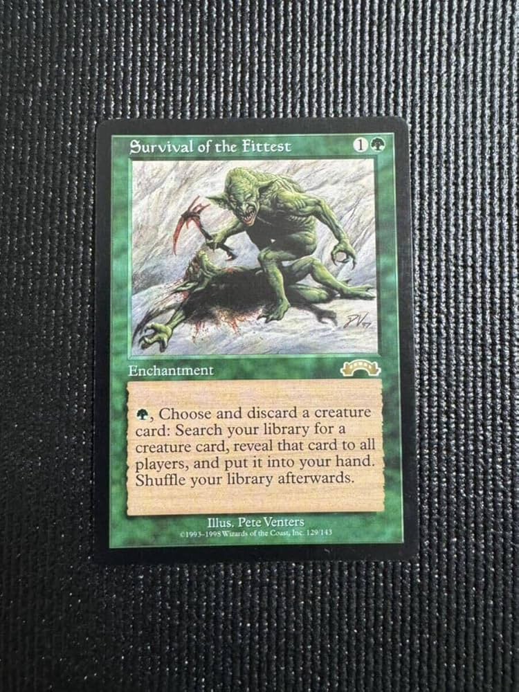 mtg 適者生存 日本語1枚 適者生存/Survival of the Fittest EXO日本語